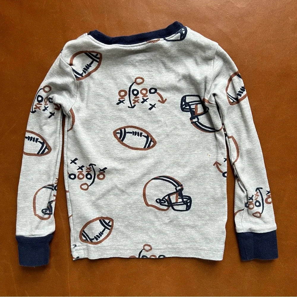 CARTERS Football PJ Bundle, 4T